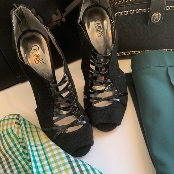 Carlos Santana Shoes - Carlos Santana black sandals